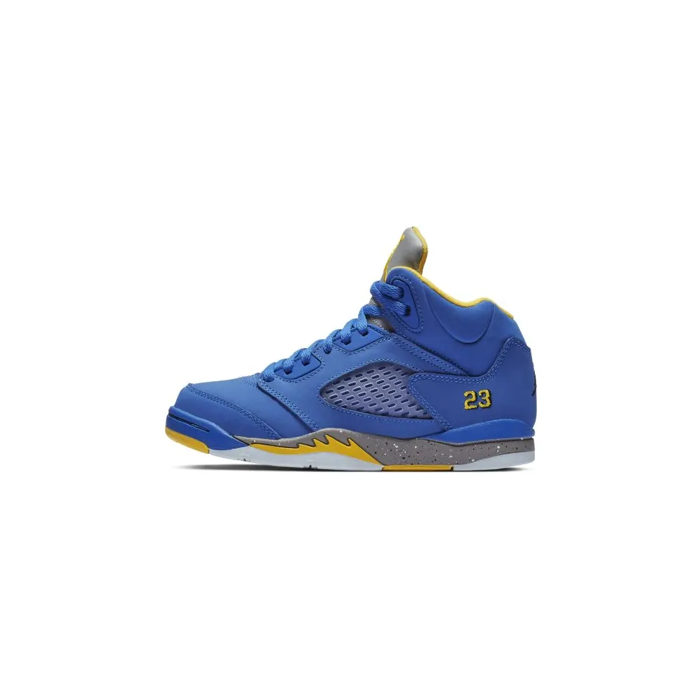 Jordan 5 Retro Laney Varsity Royal (PS) Varsity Royal/Varsity Maize-Light Charcoal (CI3288-400)