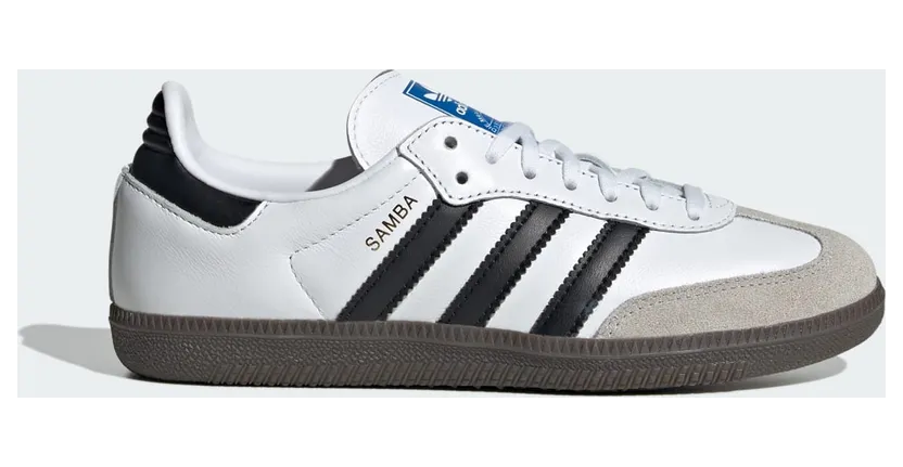 Adidas Samba OG Kids Cloud White / Core Black / Gum (IE3675)