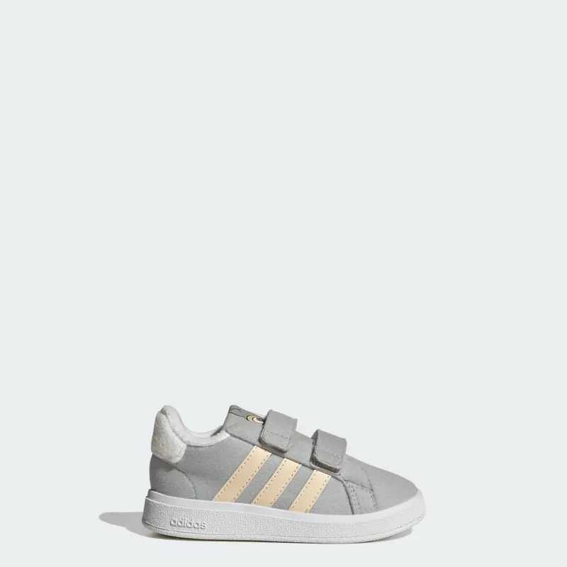 adidas Grand Court x Disney Bambi Thumper Grey Two / Sand Strata / Cloud White (IG0451)