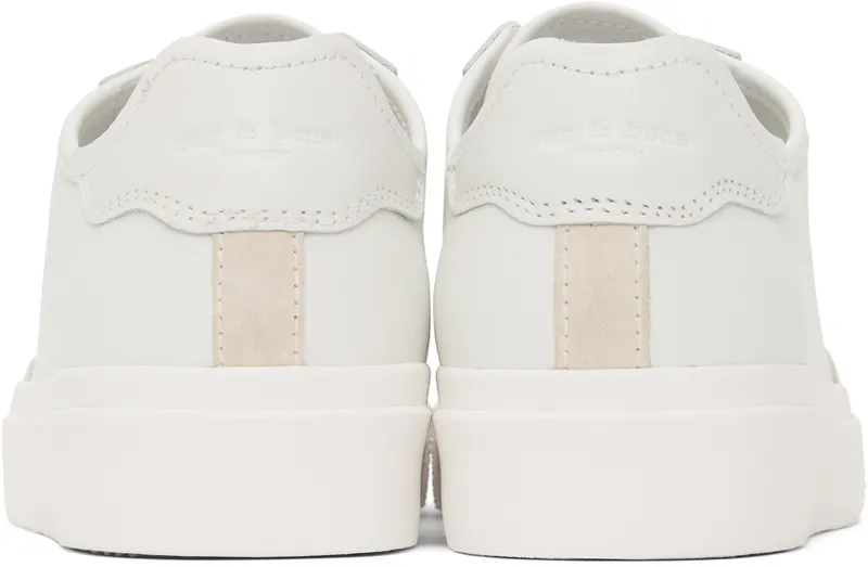 rag & bone Army Low “White” (W285F249Z-WHTLEATHR)
