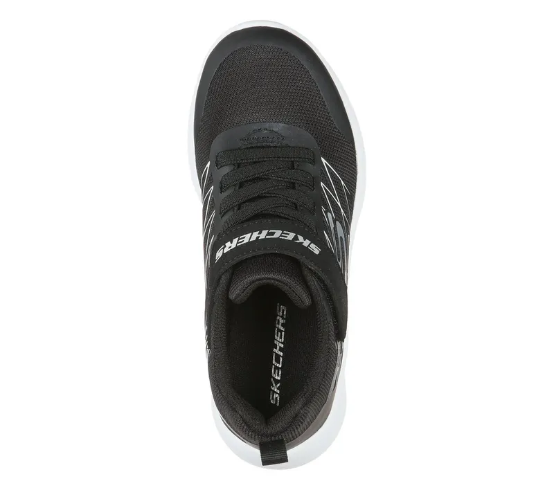 Skechers Microspec – Texlor Sneaker Black/Silver