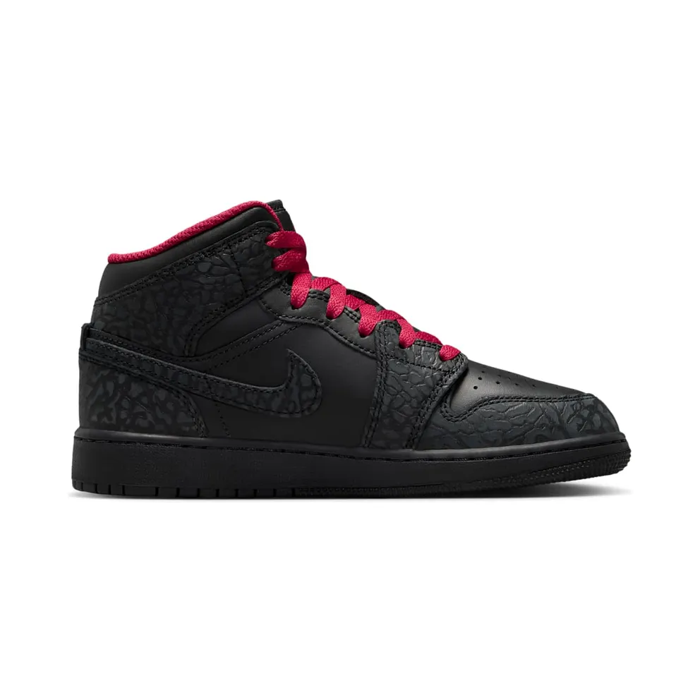 Nike Air Jordan 1 Mid SE “Black / Tough Red” (IX3528-010)