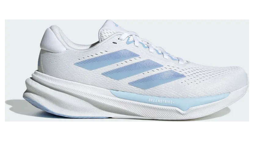 Adidas Supernova Stride 2.0 Running Shoes Cloud White / Glow Blue / Grey One (JR2955)