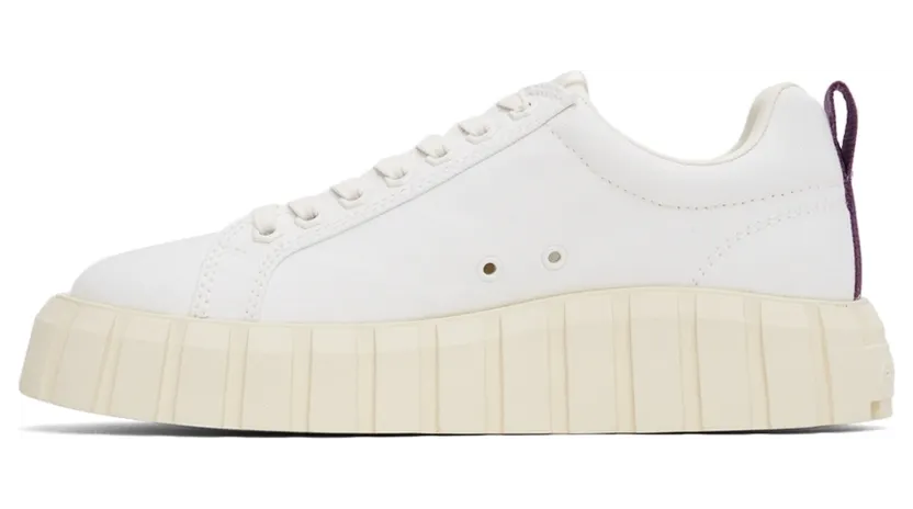 Eytys White Canvas Odessa Sneakers (OACW) (3)