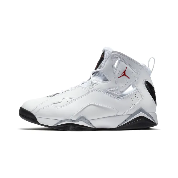 Jordan True Flight ‘White Cement’ White/Black-Red (342964-104)