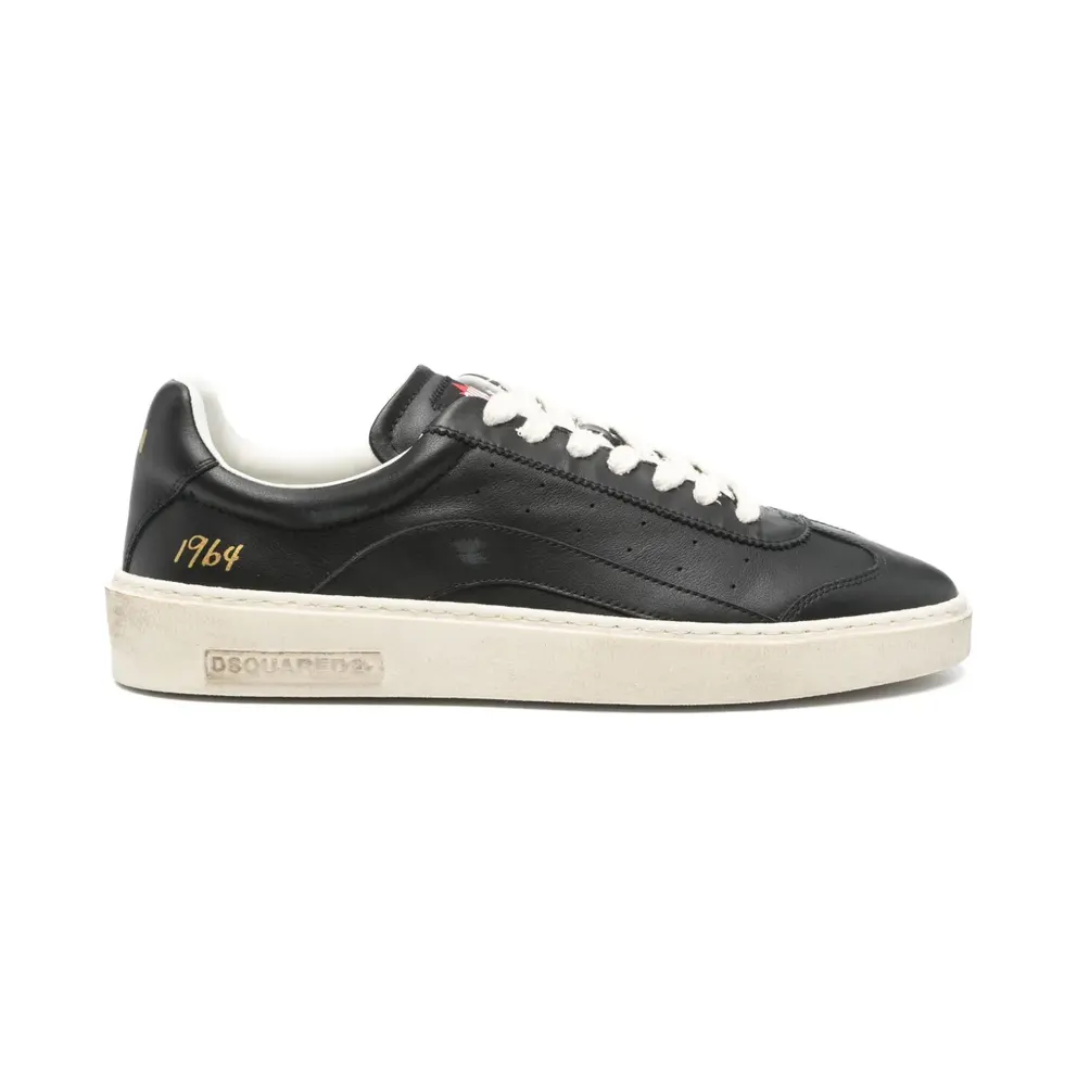 DSQUARED2 Rider leren – Black (SNM044111508296)