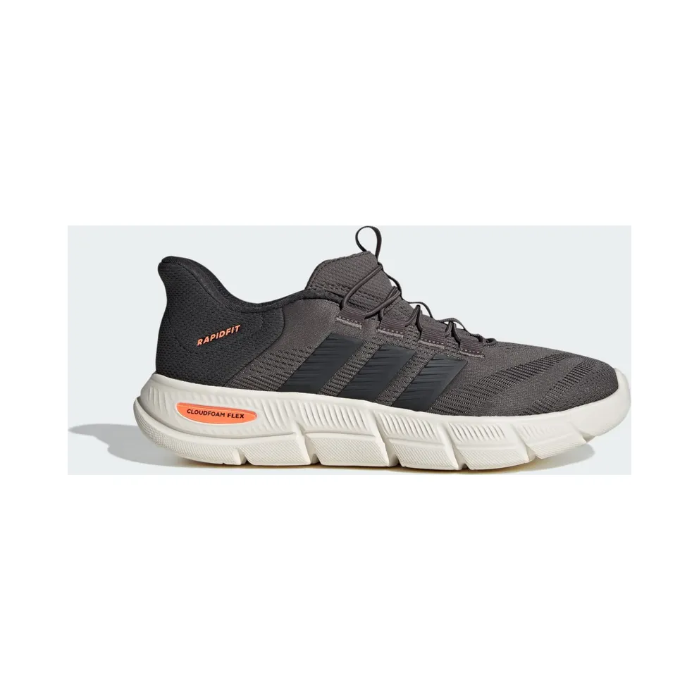 Adidas CLOUDFOAM FLEX RAPIDFIT-Schuhe Charcoal / Carbon / Lucid Orange (KK3482)