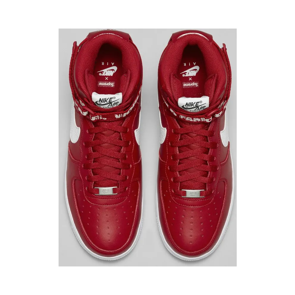 Nike Air Force 1 High Supreme World Famous Red (698696-610)