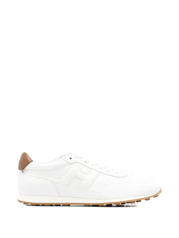 Hogan Leren with logopatch – White (HXM6990GA00UZQ)