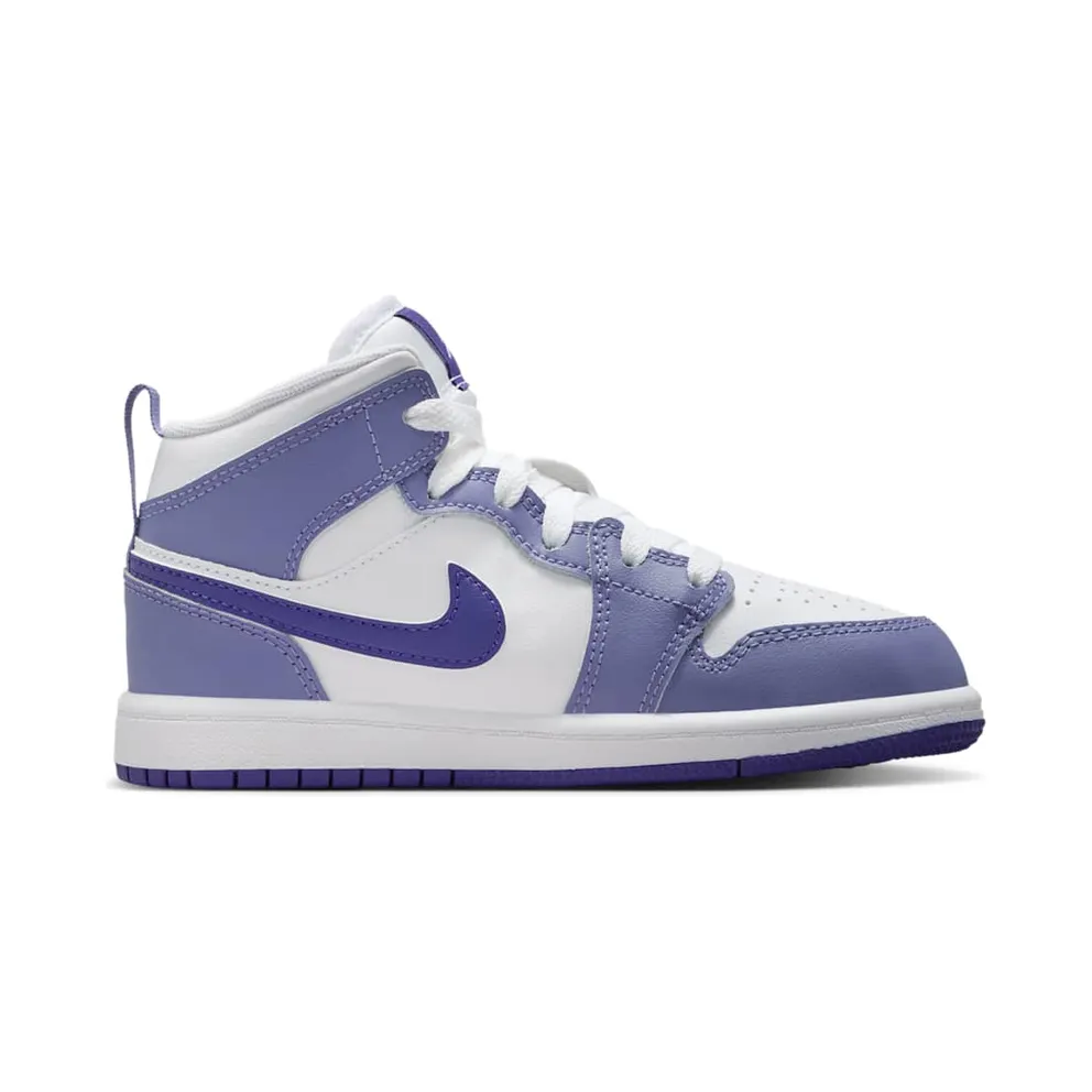 Jordan 1 Mid PS “Dusty Amethyst White Court Purple” (DQ8424-500)