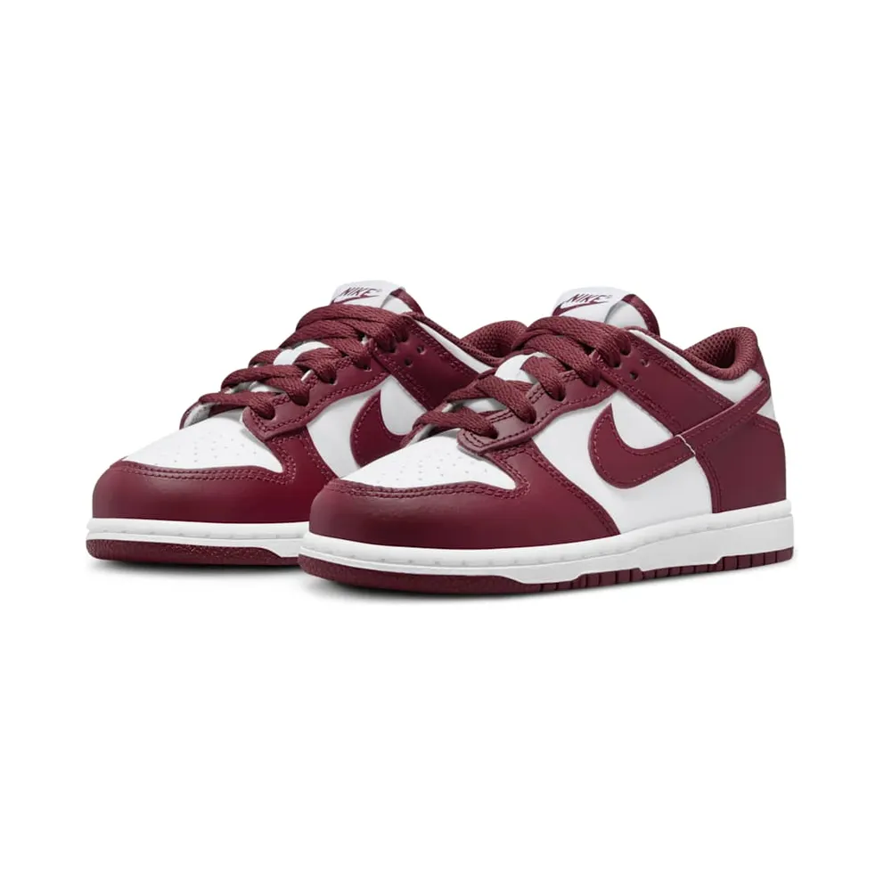 Nike Dunk Low White Gym Red Redwood (FB9108-115)