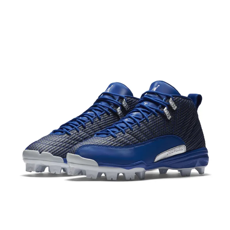Jordan 12 Retro MCS Game Royal Game Royal/White-Metallic Silver (854566-400)