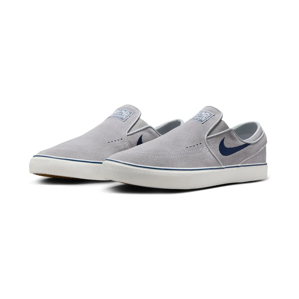 Nike SB Janoski+ Slip Wolf Grey Summit White Navy (FN5893-002)