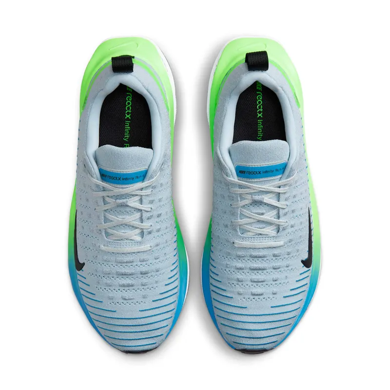 Nike ReactX Infinity Run 4 Light Armory Blue Lime (DR2665-402)