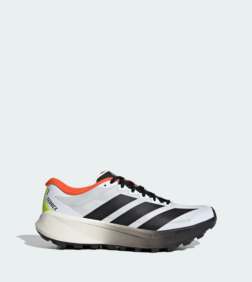 Adidas Terrex Agravic 4 Trailrunningschoenen Cloud White / Core Black / Semi Impact Orange (KJ8872)