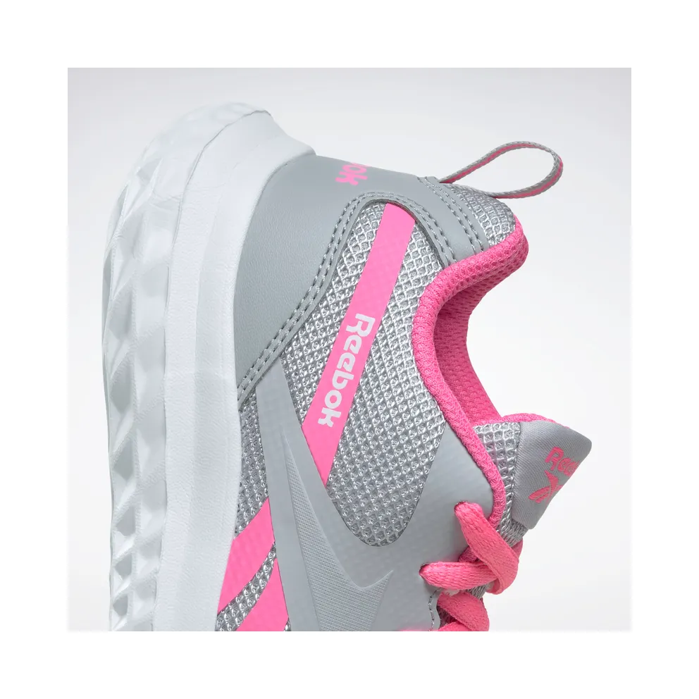 Reebok Rush Runner 3 Shoes Cold Grey 2 / Electro Pink / White