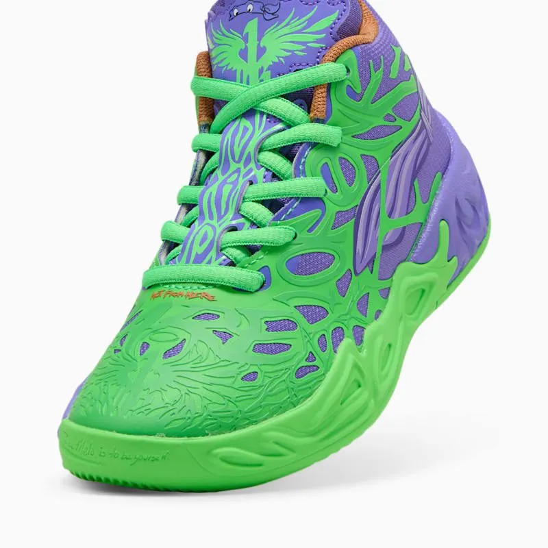 Puma LaMelo Ball MB.04 Teenage Mutant Ninja Turtles Raphael and Donatello (402523-01)
