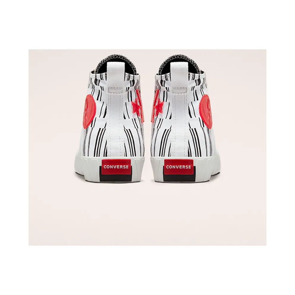 Converse UNT1TL3D Translucent Barcode White/Black/university Red (A02598C)