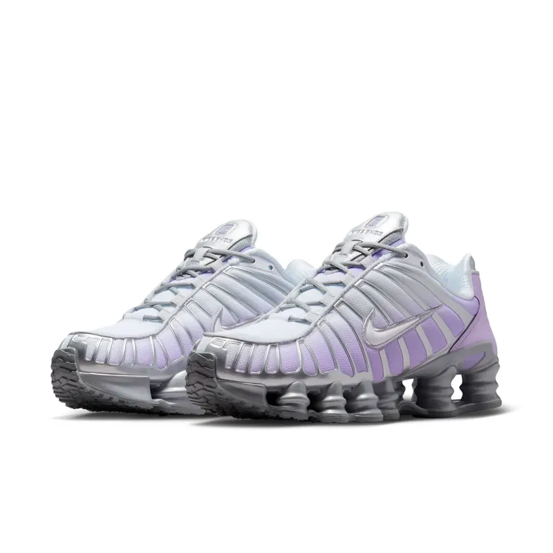 Nike Shox Metallic Platinum/Flat Silver/Hydrangeas/White (HV2520-002)