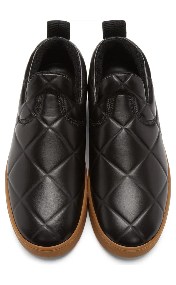 Bottega Veneta Brown ‘The Quilt’ Sneakers (639739 V02X0) (5)