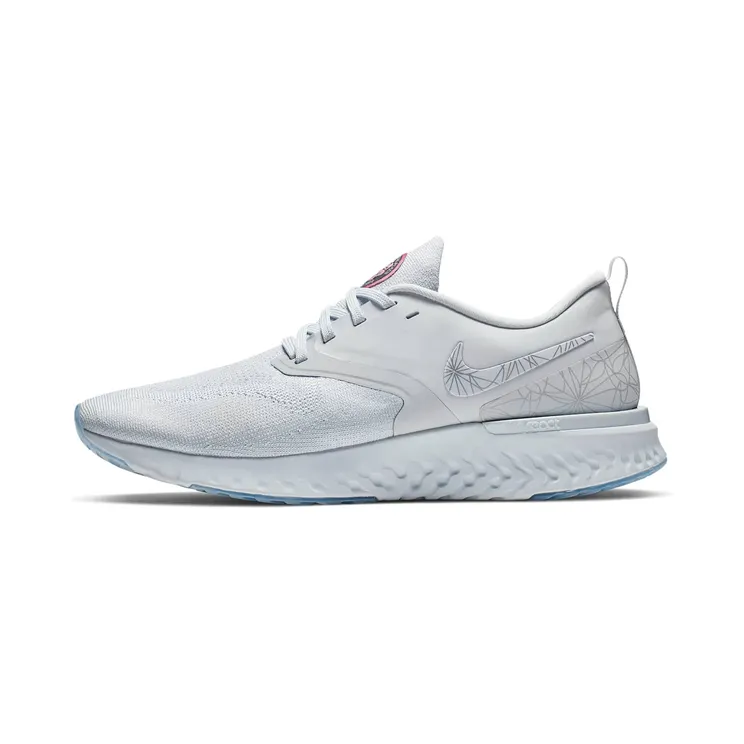 Nike Odyssey React Flyknit 2 “Pure Platinum / Black” (AT9975-001)