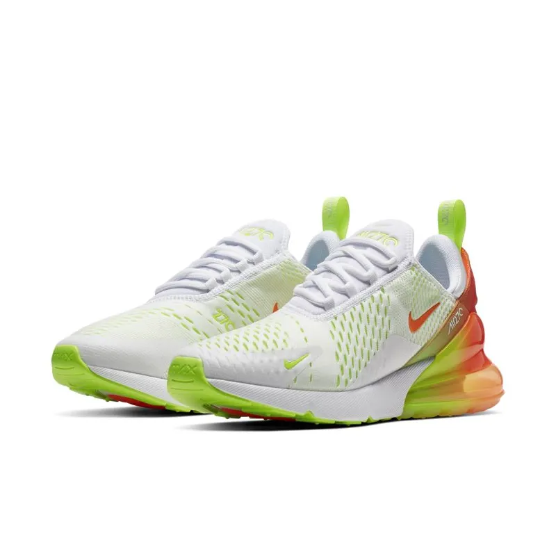 Nike Air Max 270 White Gradient White/Lime-Orange (CN7077-181)