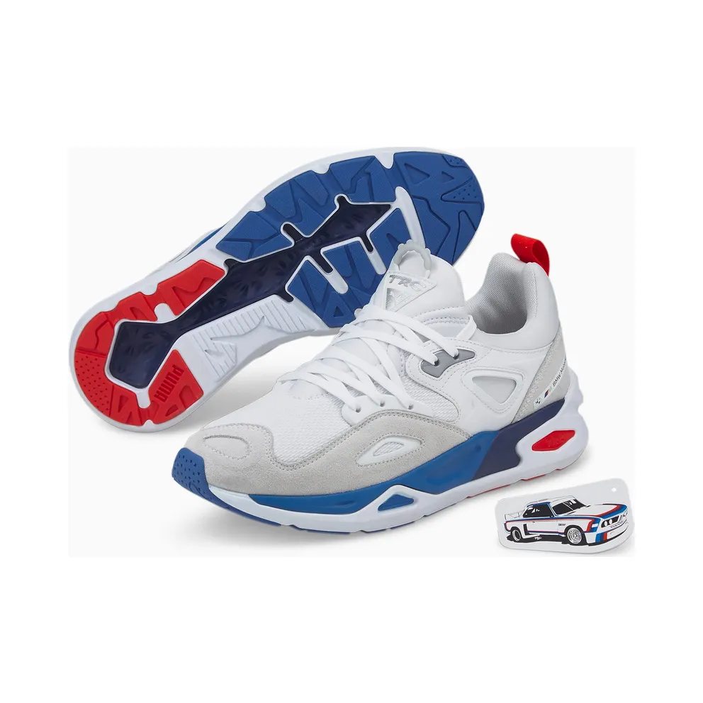 Puma BMW M Motorsport Trinomic Blaze Motorsport Shoes White/Red (307135-03)