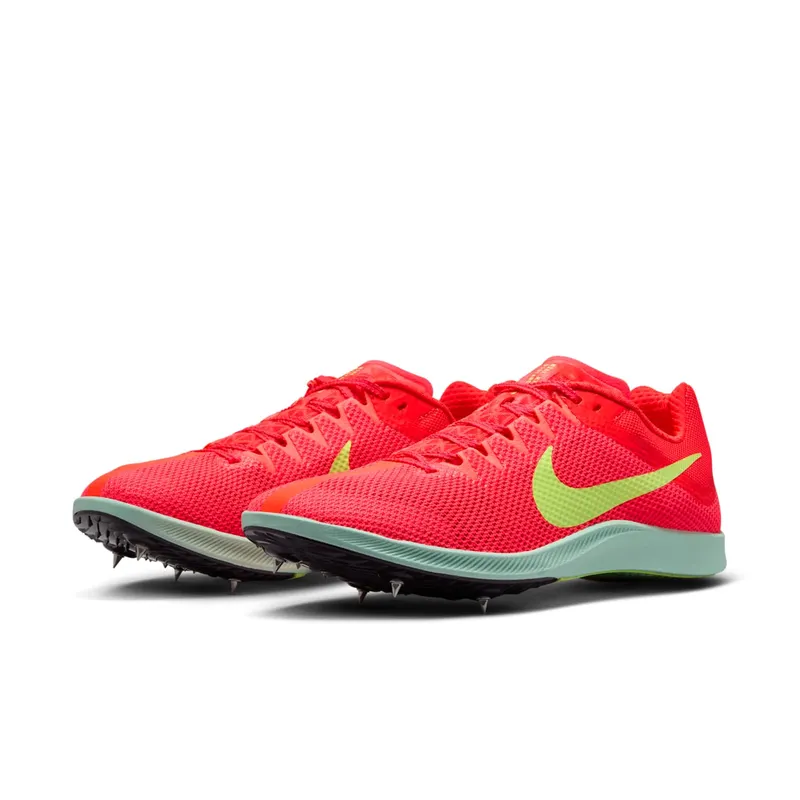 Nike Zoom Rival Distance Bright Crimson Barely Volt Lime Blast Washed Coral (FZ9653-600)
