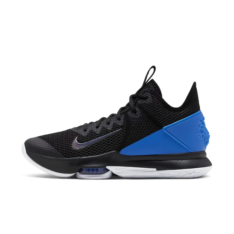 Nike Lebron Witness 4 Black Hyper Cobalt Black/Hyper Cobalt/Clear (BV7427-007)
