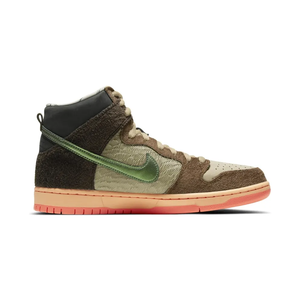 Nike SB Dunk High Concepts Turdunken Brown/Blue-Orange (DC6887-200)