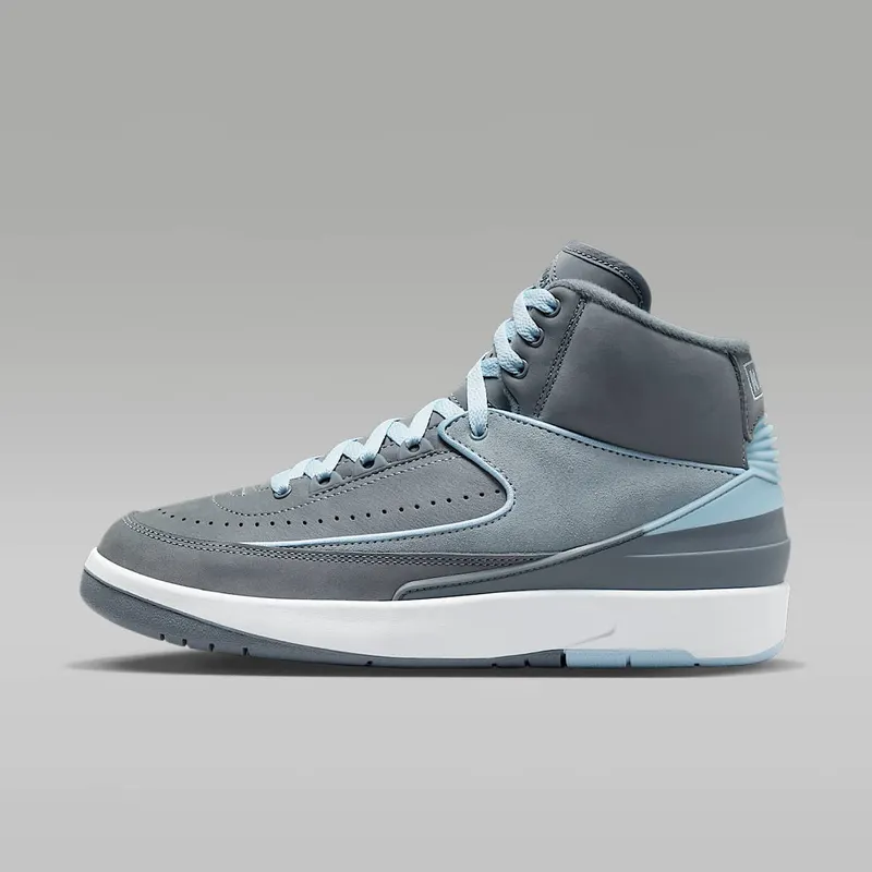 Jordan 2 Retro “Cool Grey / White / Ice Blue” (FB8871-041)