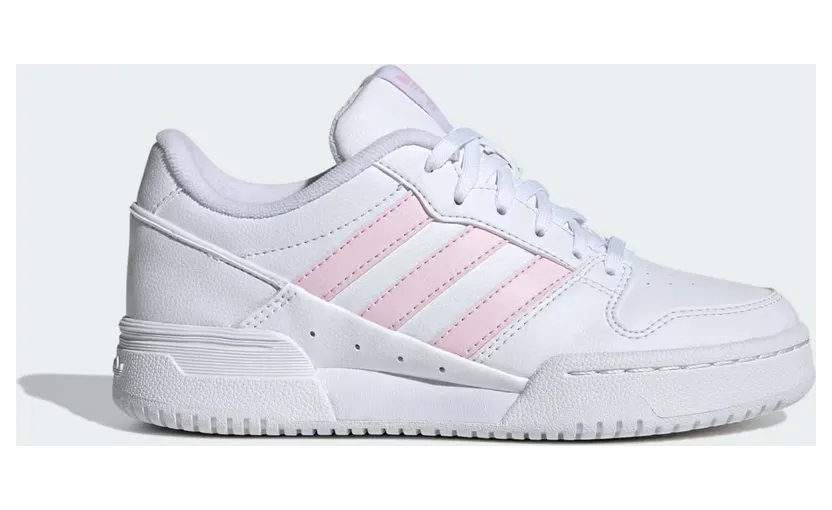 Adidas Team Court 2.0 STR Shoes Kids Cloud White / Clear Pink / Cloud White (ID6632)