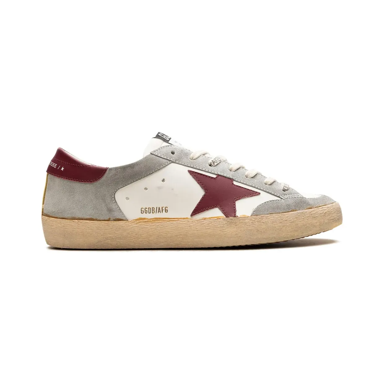 Golden Goose Super-Star Penstar White/Ice/Bordeaux “White” (GMF00108F005074)