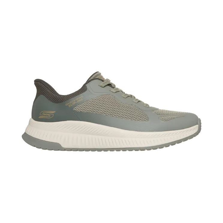 Skechers Slip-ins: BOBS Squad 4 – Staple Look Olijf