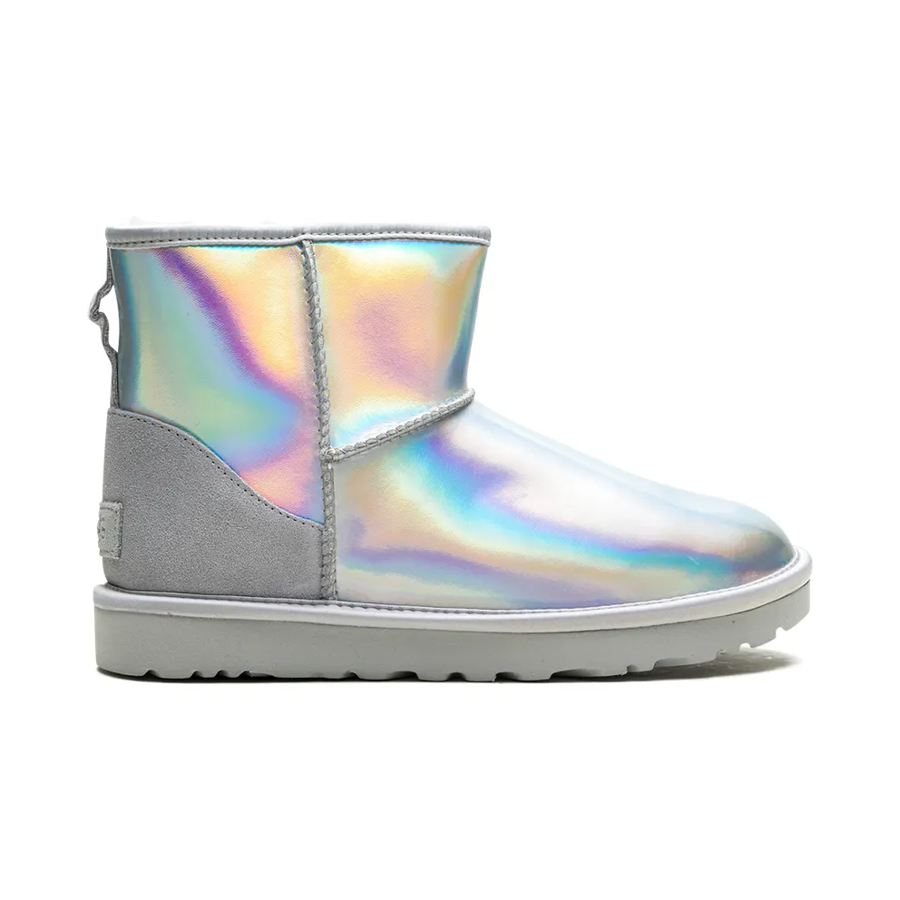 Ugg Classic Mini Iridescent “Glacier Grey” (1153532-GCGR)