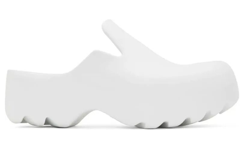 Bottega Veneta Rubber Flash Clog White (690102V11T09083)