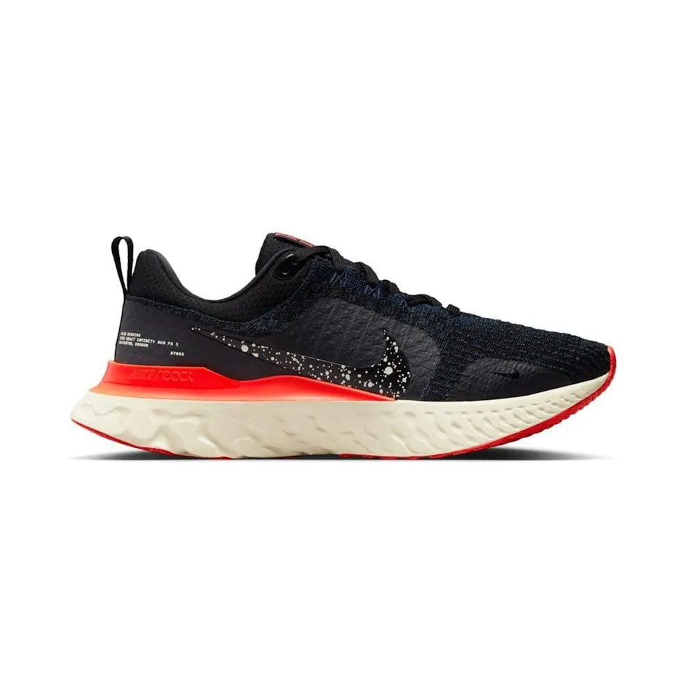 Nike React Infinity Run Obsidian Bright Crimson (DZ3014-002)