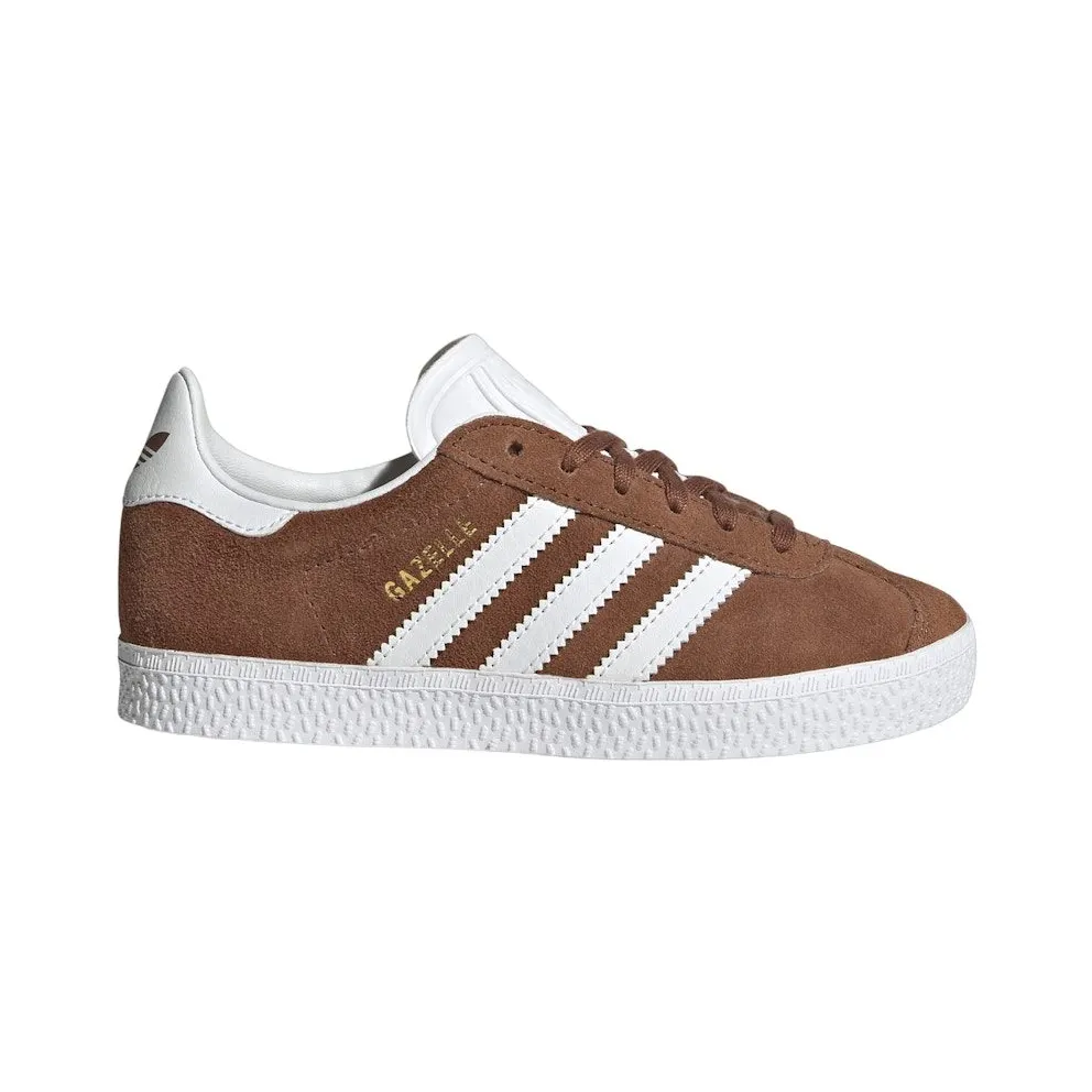 adidas Gazelle Preloved Brown Cloud White Gold Metallic (IF9807)