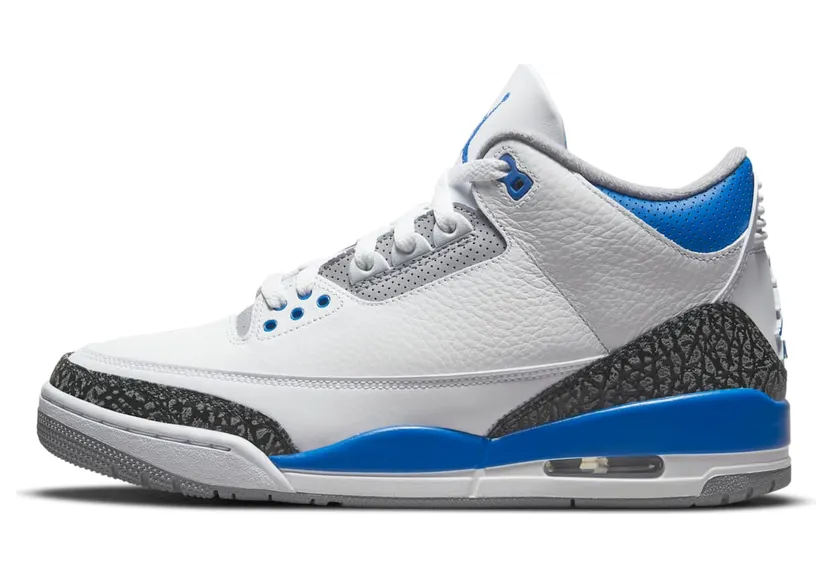Air Jordan 3 Retro Racer Blue (2021) (CT8532-145)