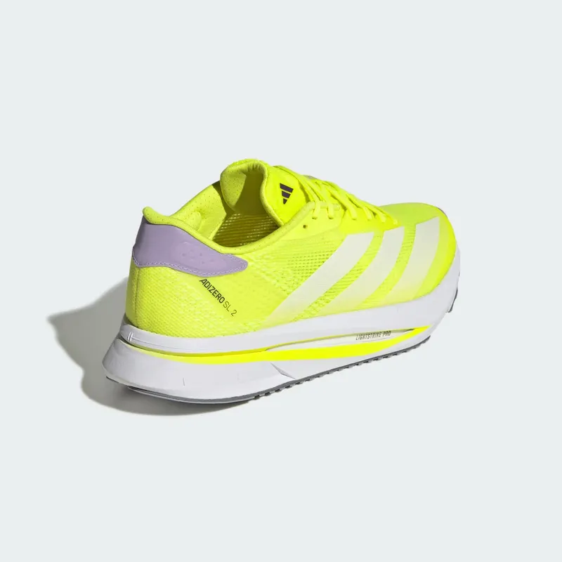 Adidas Adizero SL2 Solar Yellow / Cloud White / Powder Plum (JQ3123)