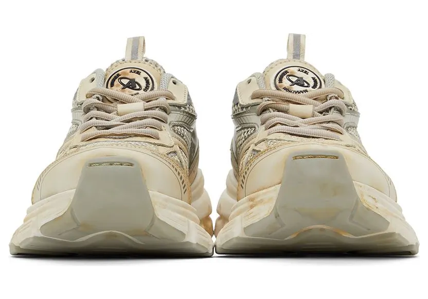Axel Arigato SSENSE Exclusive Grey & Off-White Marathon Runner Sneakers (33113) (2)