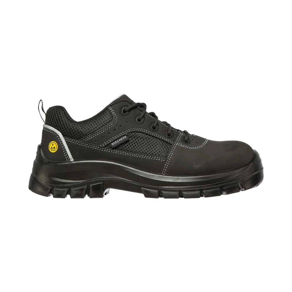 Skechers Work: Trophus ST Shoes CM Black, Size 45.5 (200001EC-BLK)