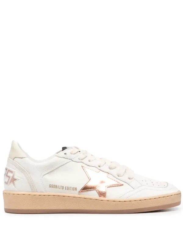Golden Goose Ball Star leather sneakers – White (GWF00327F004682)