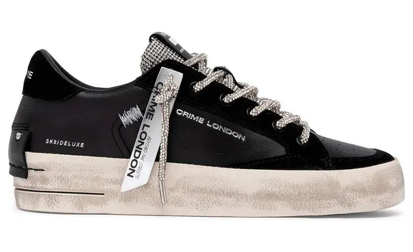 Crime London Crime sneaker Black (23150AA9)