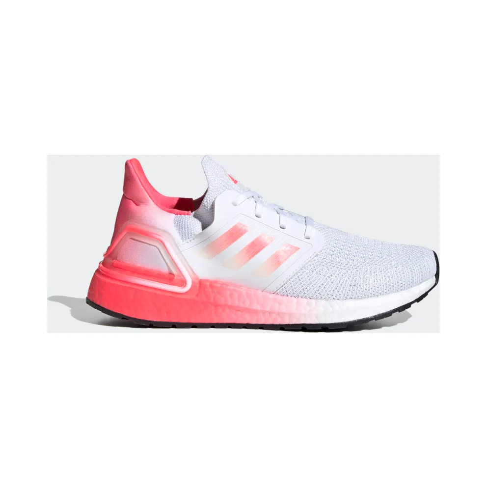 adidas Ultraboost 20 Laufschuh Cloud White / Signal Pink / Signal Pink (FX0456)