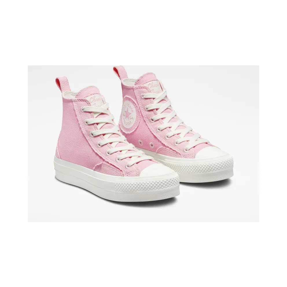 Converse Chuck Taylor All Star Lift Platform Oversized Patch Sunrise Pink/sunrise Pink