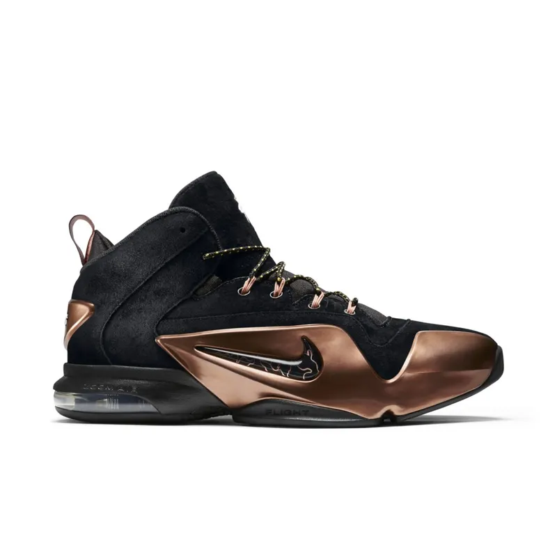 Nike Zoom Penny 6 Copper Black/Black-Metallic Copper (749629-001)