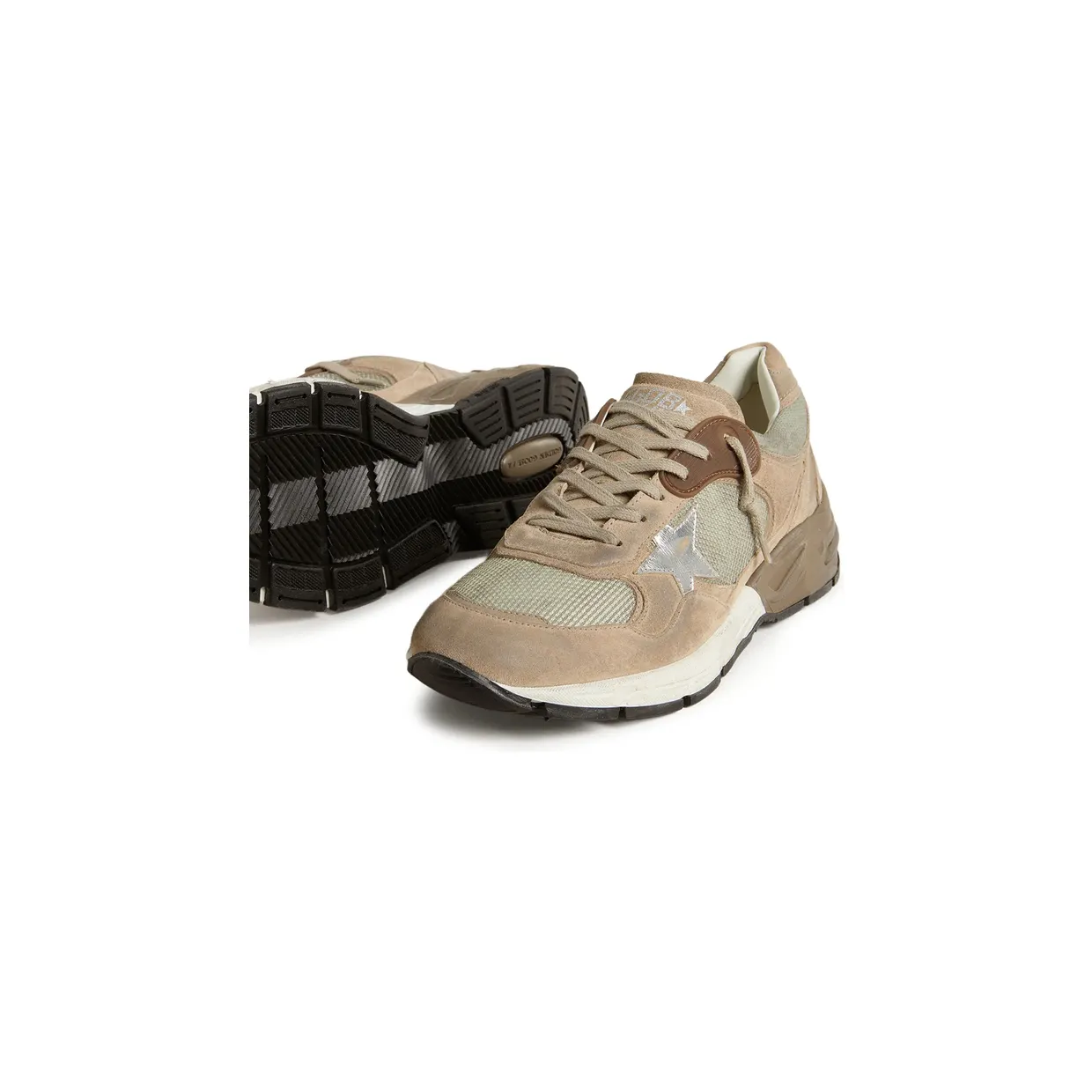 Golden Goose Dad-Star Lace-up “Neutrals/Neutrals” (GMF00884 F007459 15260) (4)