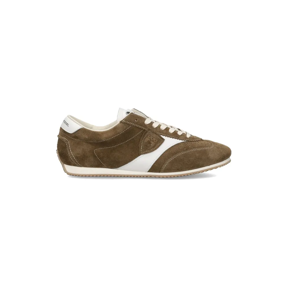 Philippe Model Planche Lateral-logo Suede “Green/White” (PNLU D005)