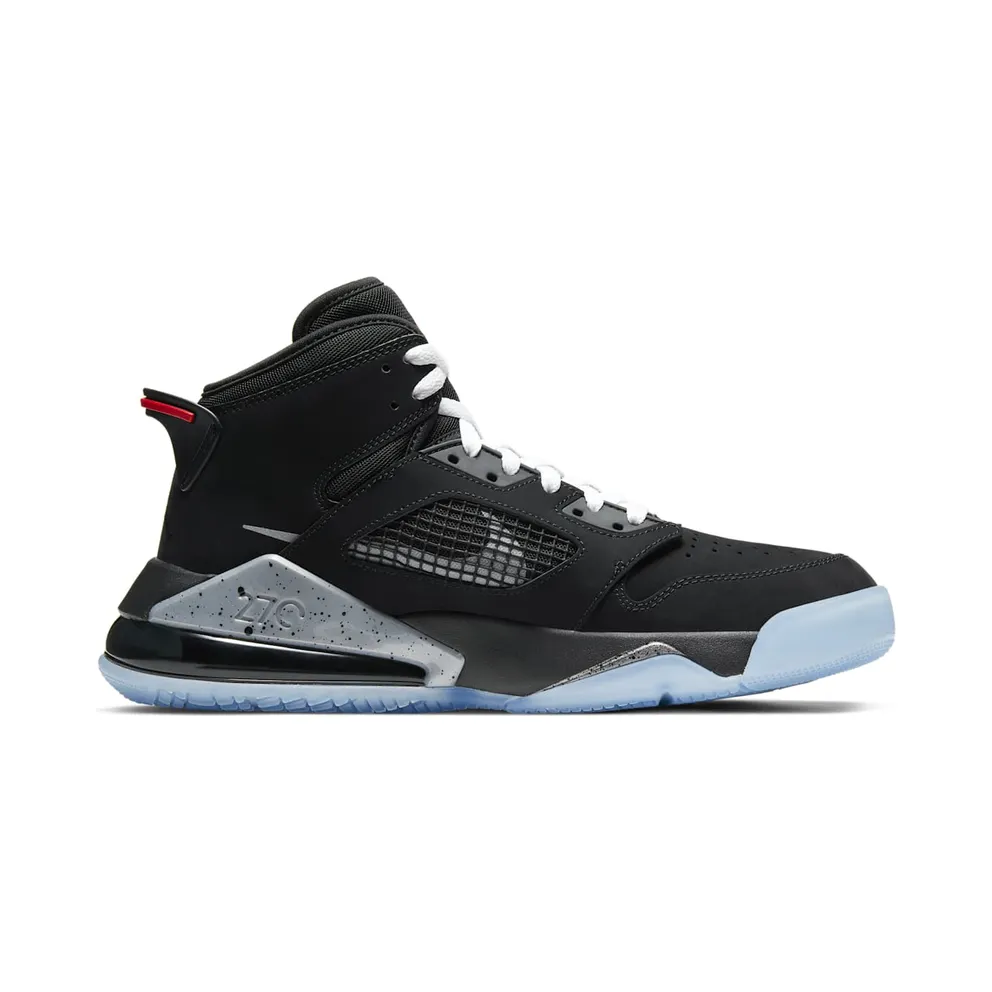 Jordan Mars 270 Black Metallic Silver Black/Metallic Silver-Fire Red-White-Black (CD7070-010)